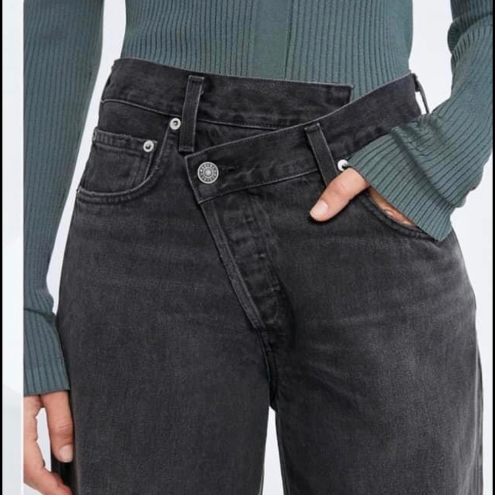 Agolde criss cross jeans black - Picture 3 of 3